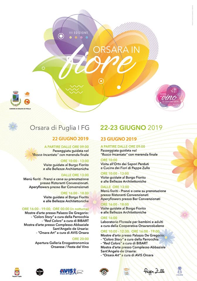 Orsara in Fiore programma
