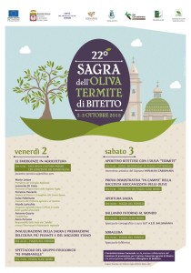 locandina Sagra oliva Termite